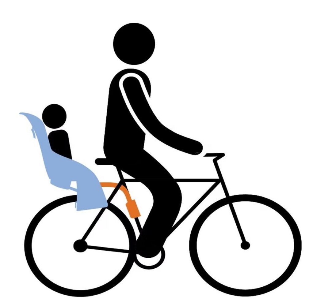 Thule Fietsstoeltje Ride Along Lite framebevestiging Lichtgrijs