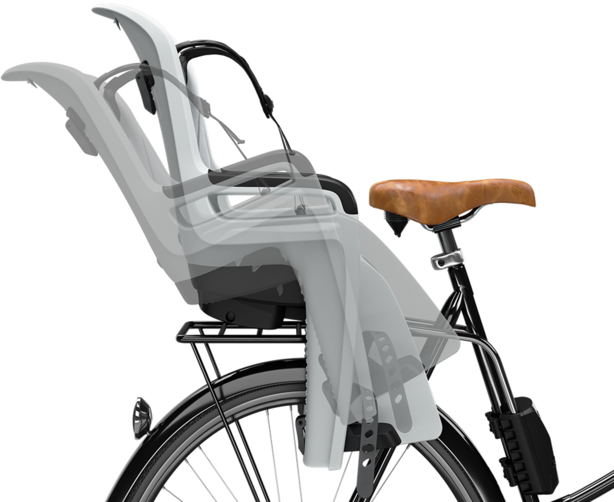 Thule Achterstoeltje Ride Along 2 framebevestiging Lichtgrijs