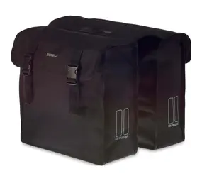 Basil Mara XL Dubbele Fietstas Zwart Basil Mara XL Dubbele Fietstas Zwart