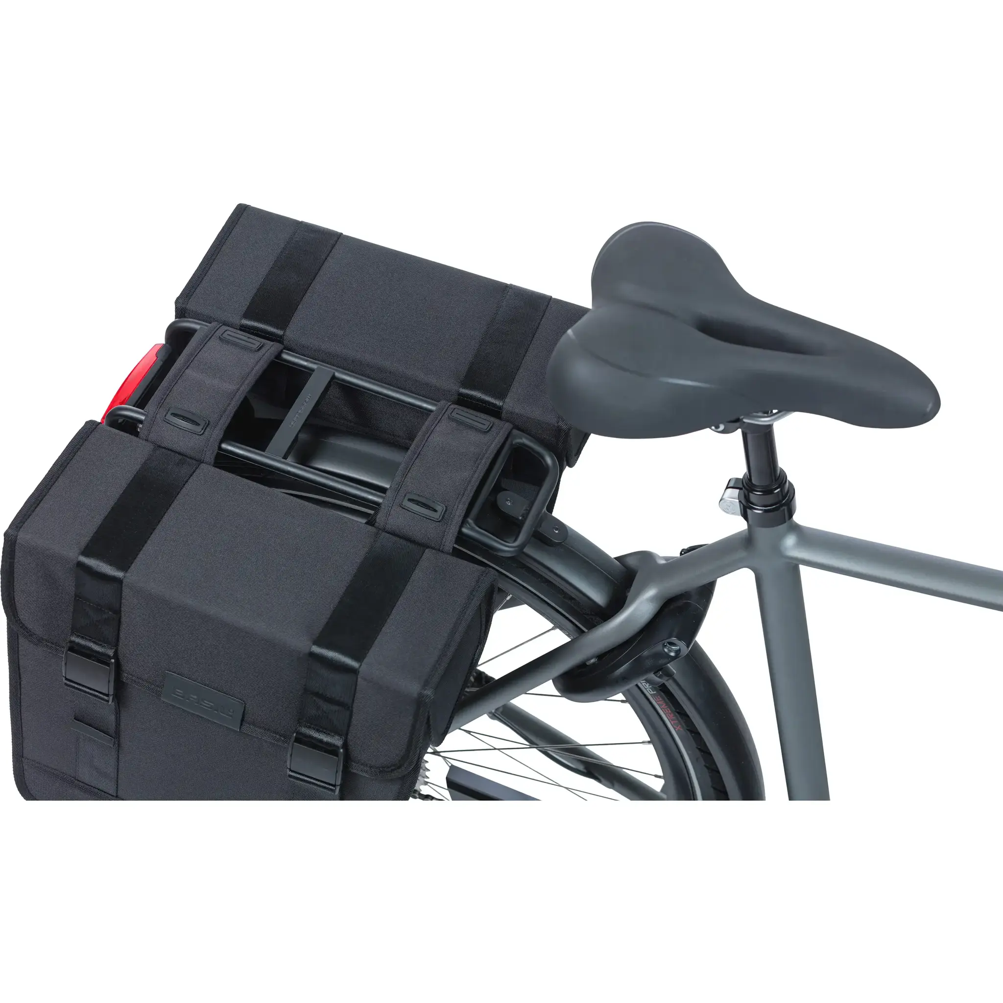 dubbele fietstas Tour XL zw