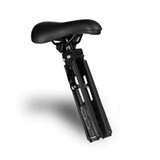 Zadel op Stang Buiszadel Herenfiets Zwart zonder Stuurtje