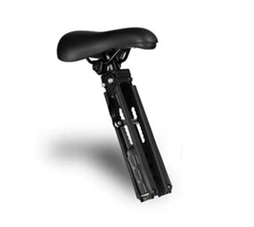 Zadel op Stang Buiszadel Herenfiets Zwart zonder Stuurtje