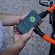 Serea Swift Smart Kettingslot 100 cm – 6 mm Sleutelloos fietsslot met smartphone Oranje