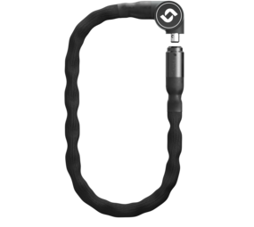 Serea kettingslot zonder sleutel Bold 8x100cm ART2 Zwart