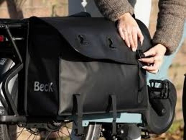 Beck Looong Dubbele Fietstas voor Longtail fietsen