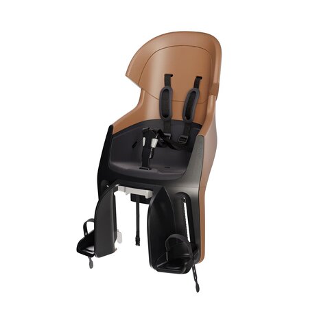 Bobike Maxi Exclusive Evolve Cinnamon Brown achterstoeltje Drager Bevestiging