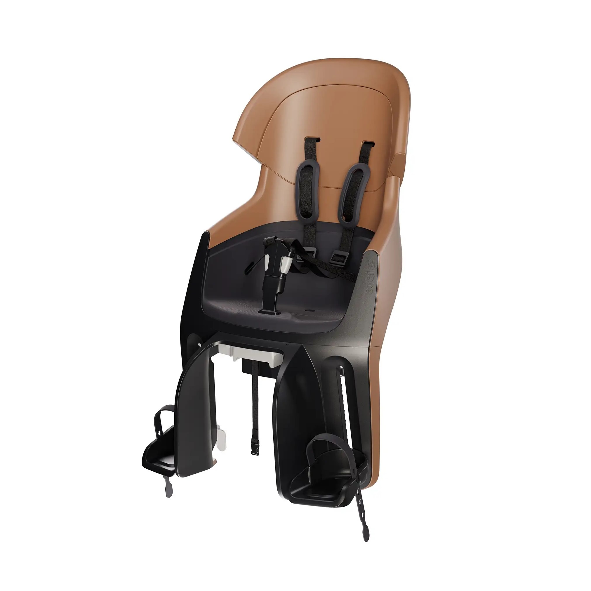 Maxi Exclusive Evolve Cinnamon Brown achterstoeltje Drager Bevestiging