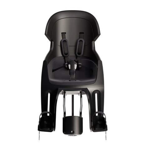 Bobike Maxi Exclusive Evolve Urban Black achterzitje inclusief 1 punt frame bevestiging
