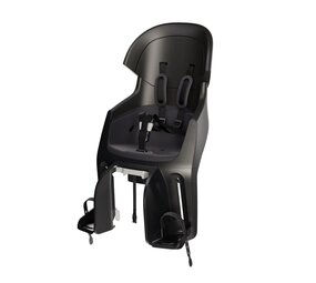 Bobike Maxi Exclusive Evolve Urban Black drager bev Achterstoeltje