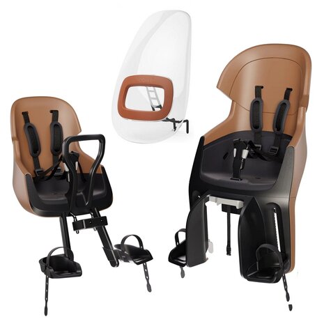 Bobike Exclusive Evolve compleet pakket met extra voordeel Cinnamon