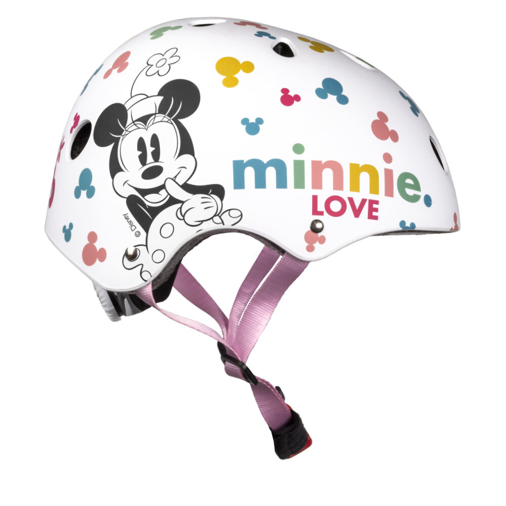 Seven Polska Kinderhelm Minnie White Fietshelm – 52-56 cm (M) Seven Polska Kinderhelm Minnie White Fietshelm – 52-56 cm (M)