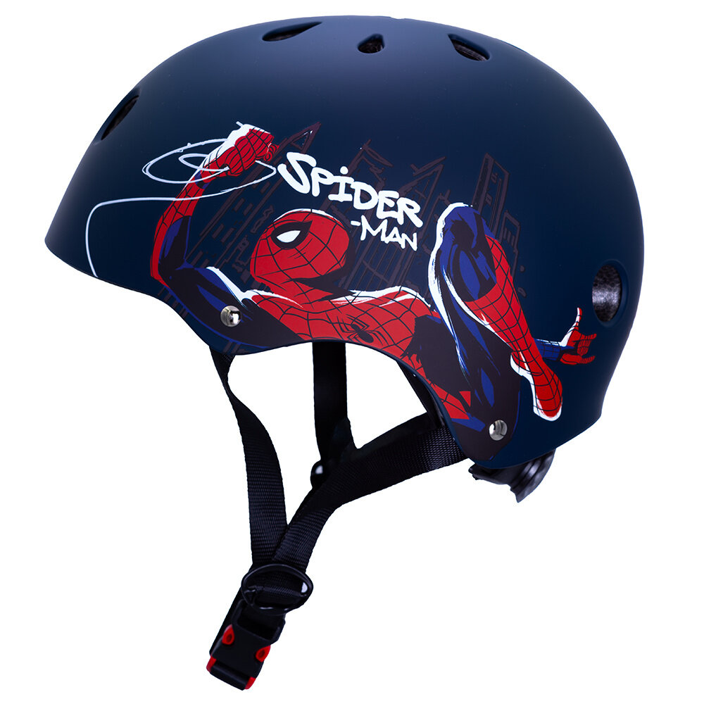 Seven Polska Kinderhelm Spiderman Fietshelm – 52-56 cm (M) Seven Polska Kinderhelm Spiderman Fietshelm – 52-56 cm (M)