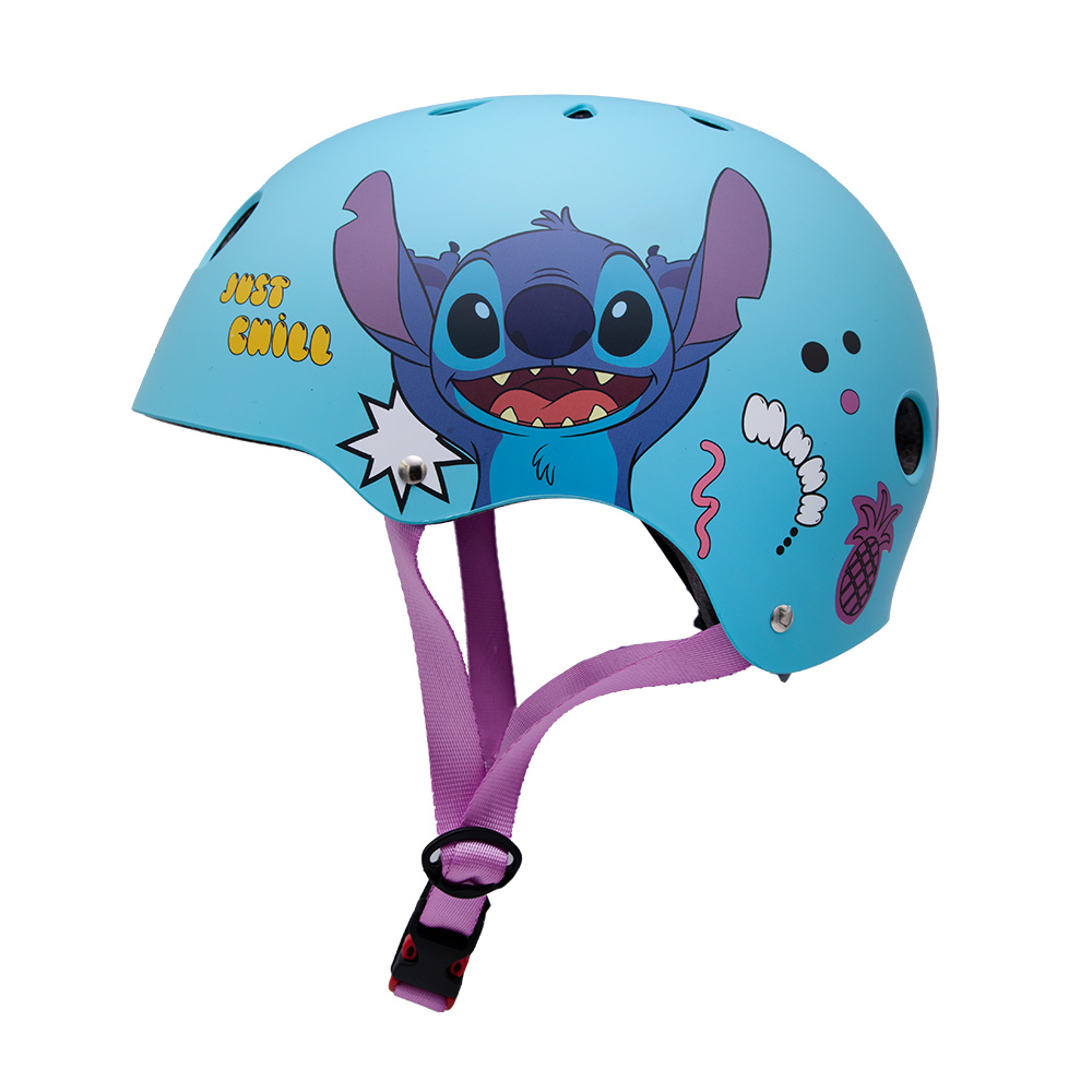 kinderhelm Stitch Blauw Fietshelm - 52-56 cm (M)