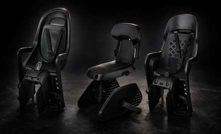 Polisport Black Edition: volledig zwarte fietsstoeltjes voor 2026