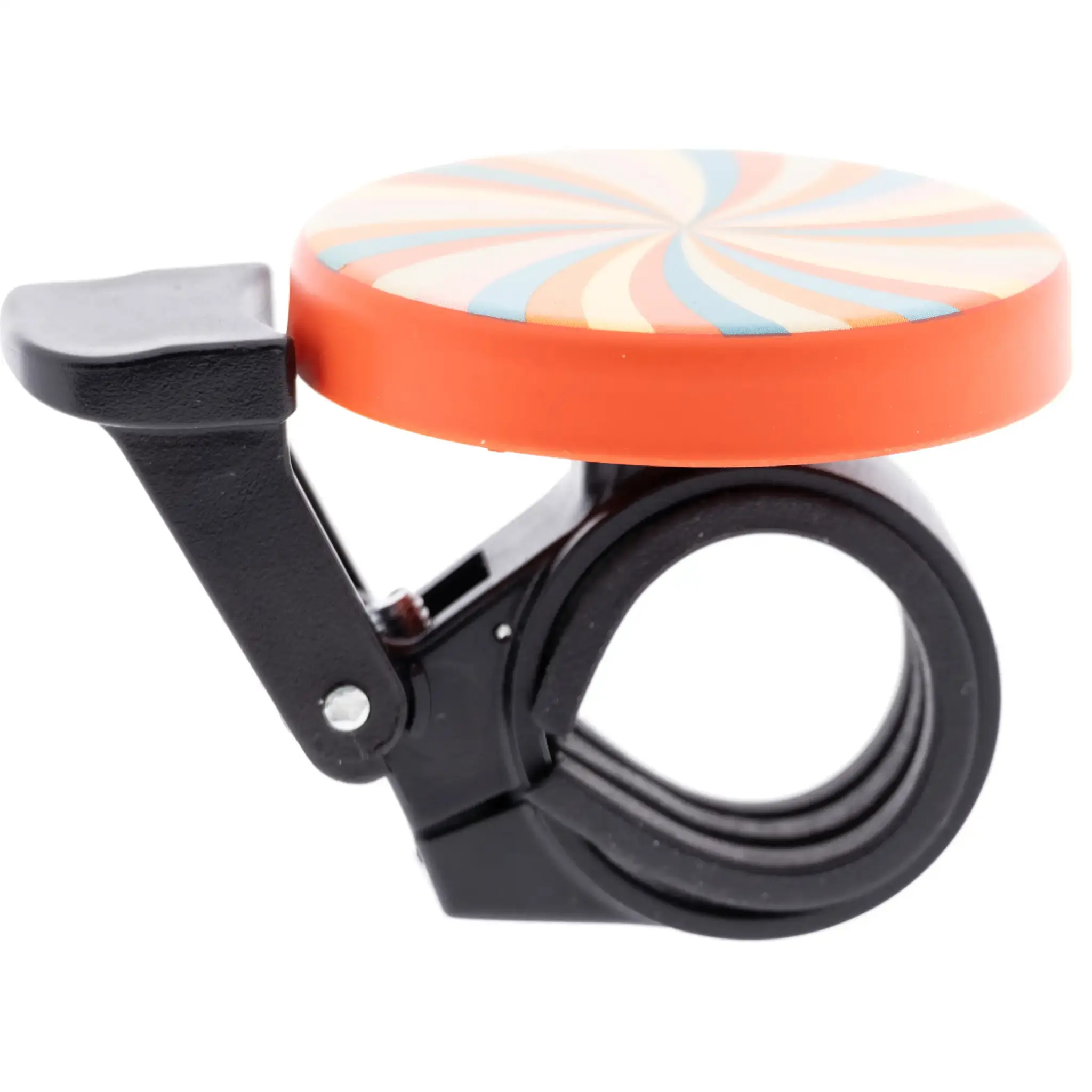 Fietsbel 70's Swirl Print Retro Design