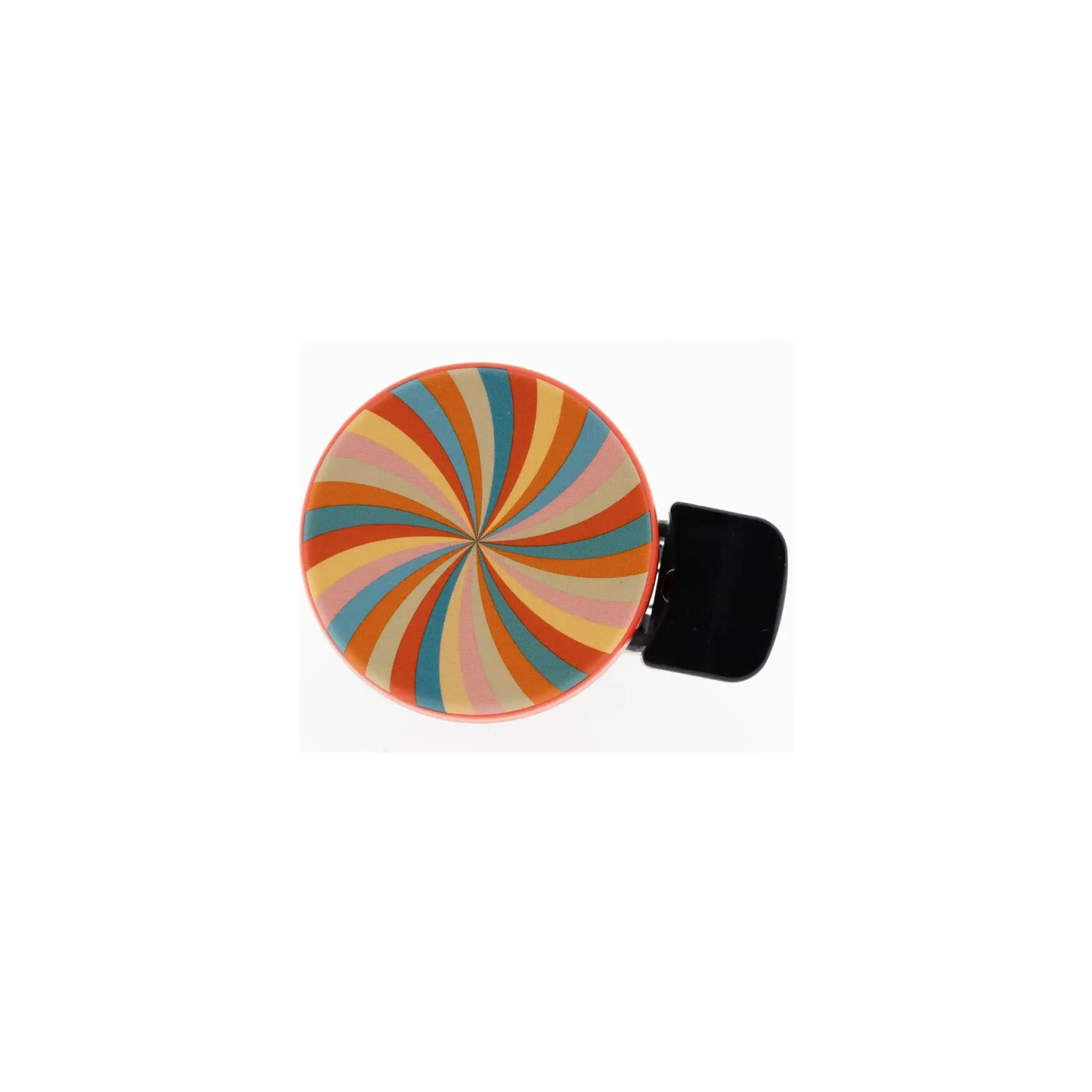Fietsbel 70's Swirl Print Retro Design