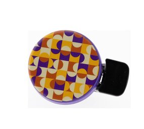 Niet verkeerd Fietsbel 70’s Abstract Print Retro Design