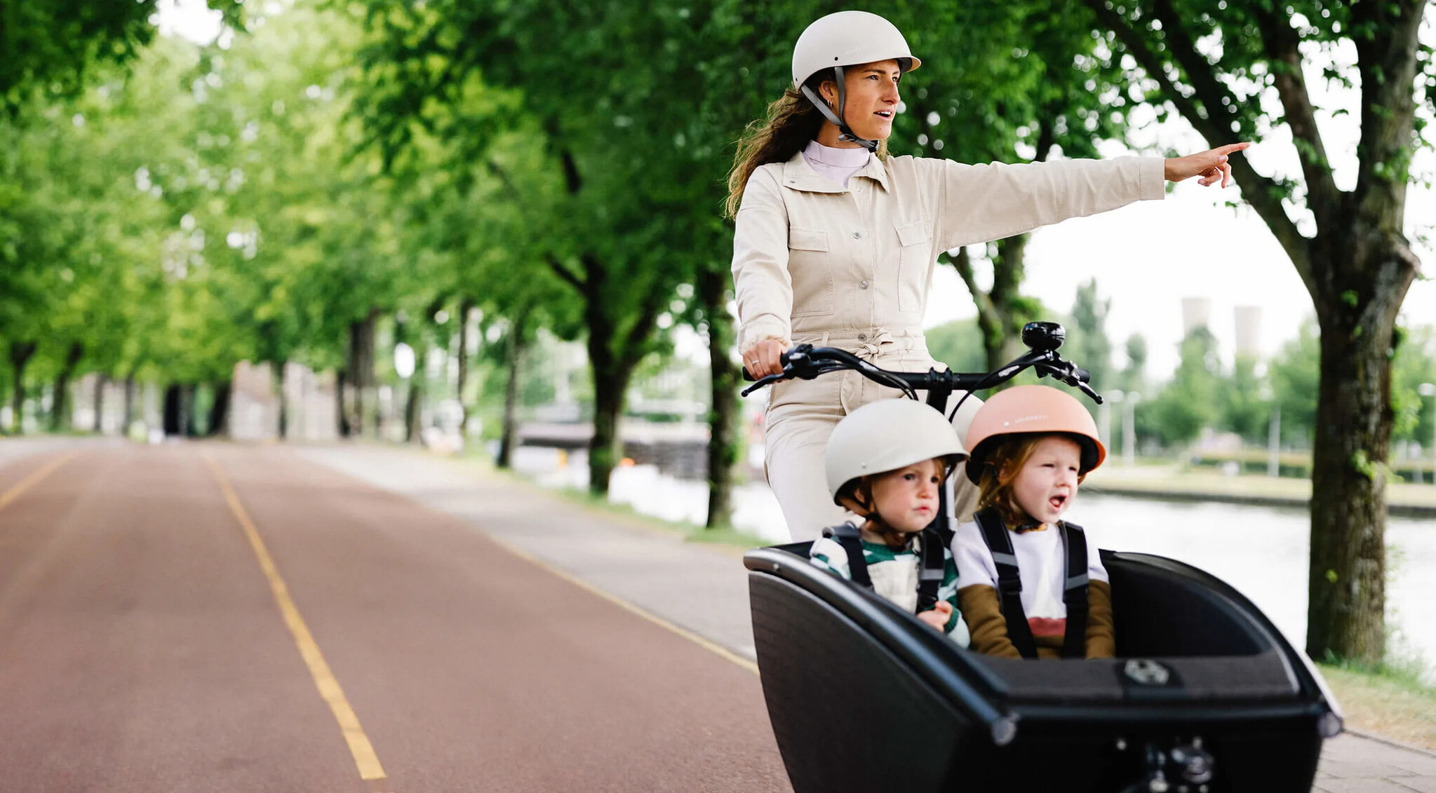 Babyschaal of peuterschaal in een Urban Arrow bakfiets: zo werkt het
