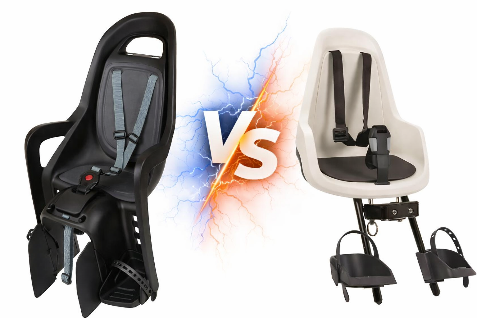 Wat is het verschil tussen Bobike en Polisport fietsstoeltjes?