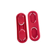 Bobike Gordel Pads Voor Bobike Go Rood