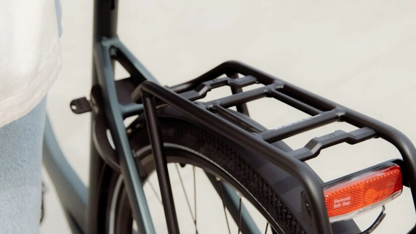 Polisport MIK HD op een Cortina met MIK HD bagagedrager? Dit past niet