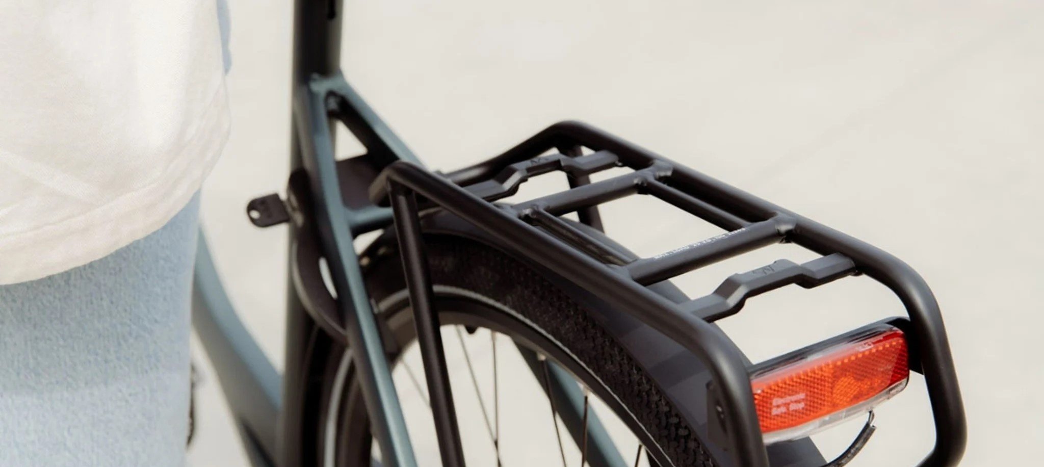 Polisport MIK HD op een Cortina met MIK HD bagagedrager? Dit past niet