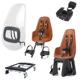 Bobike One Chocolate Brown pakket Fietsstoeltjes