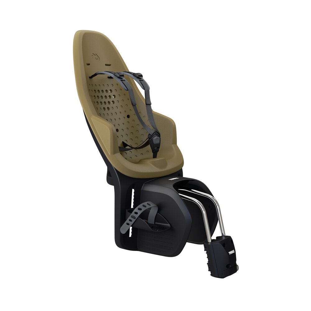 Thule Yepp 2 Maxi achterstoeltje framebevestiging Nutria green