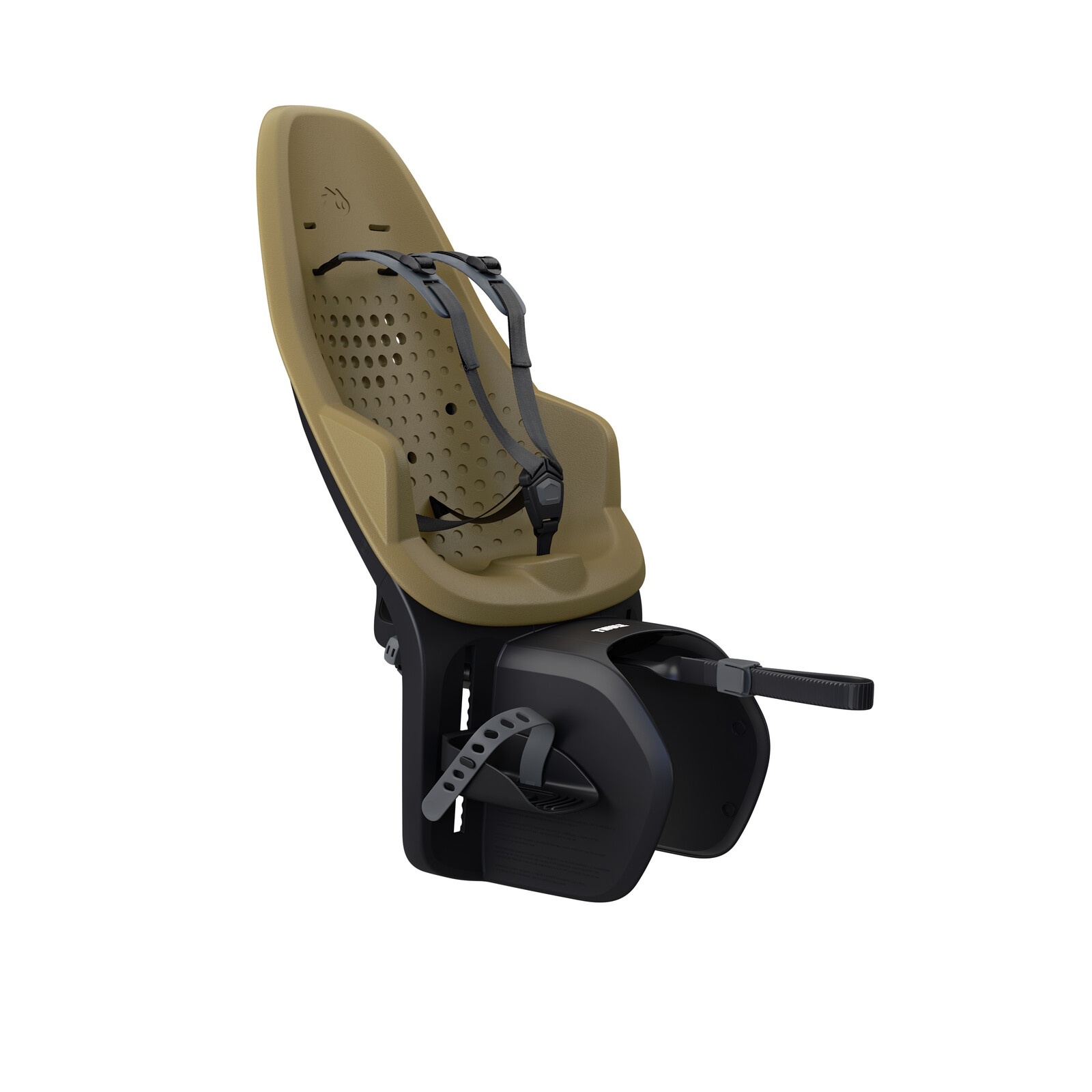 Thule Yepp 2 Maxi achterstoeltje MIK HD dragerbevestiging Nutria green