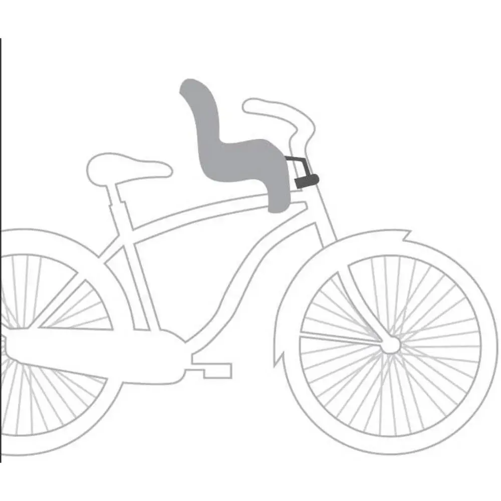 Polisport Bilby Voorzitje met windscherm en Joy Achterstoeltje bagagedrager montage set