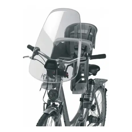 Polisport Bilby Voorzitje met windscherm en Joy Achterstoeltje bagagedrager montage set