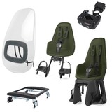 Bobike One Olive Green pakket Fietsstoeltjes