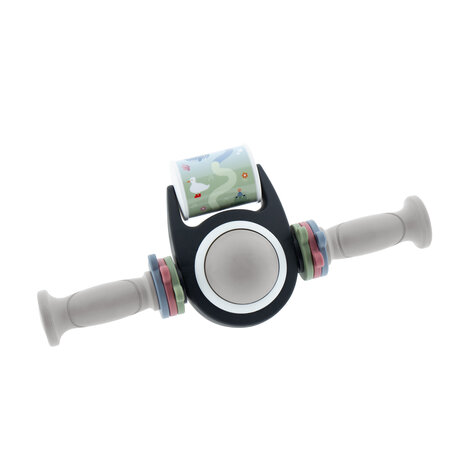 Qibbel toybar warm grijs handvat