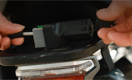 MIK HD fietsstoeltje op slot zetten: dit is de oplossing