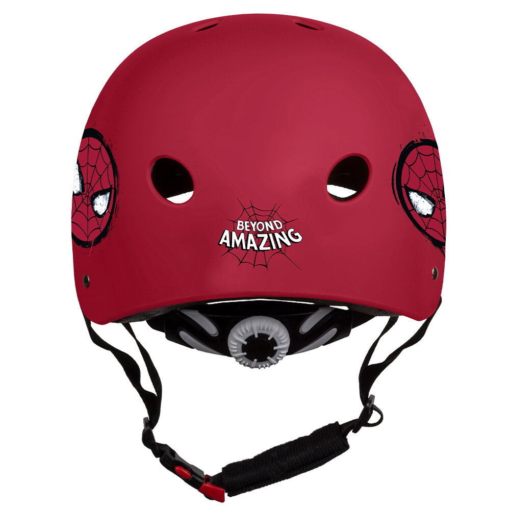 Seven Polska kinderhelm Spiderman Rood Fietshelm – 52-56 cm (M)