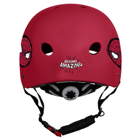 Seven Polska kinderhelm Spiderman Rood Fietshelm – 52-56 cm (M)