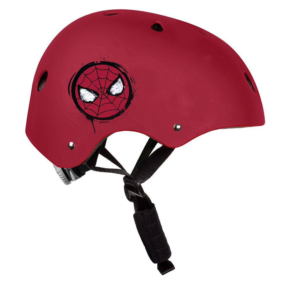 Seven Polska kinderhelm Spiderman Rood Fietshelm – 52-56 cm (M)