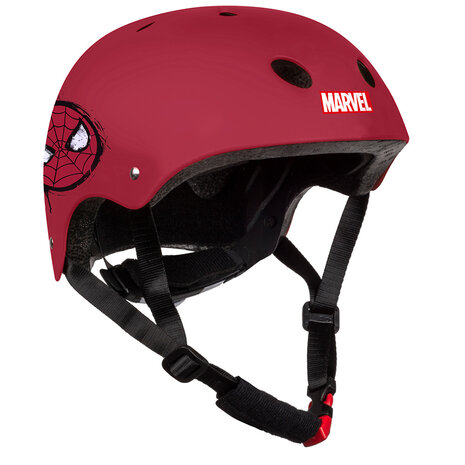 Seven Polska kinderhelm Spiderman Rood Fietshelm – 52-56 cm (M)