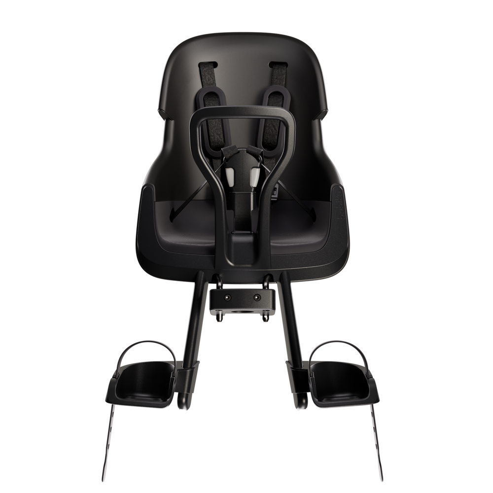Bobike Mini Exclusive Evolve Urban Black Voorstoeltje + Windscherm Bobike Mini Exclusive Evolve Urban Black Voorstoeltje + Windscherm
