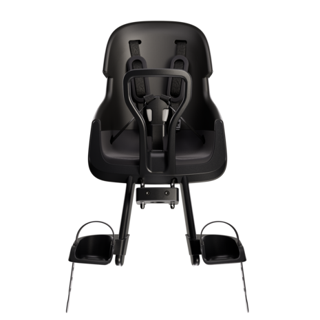 Bobike Mini Exclusive Evolve Urban Black Voorstoeltje + Windscherm Bobike Mini Exclusive Evolve Urban Black Voorstoeltje + Windscherm