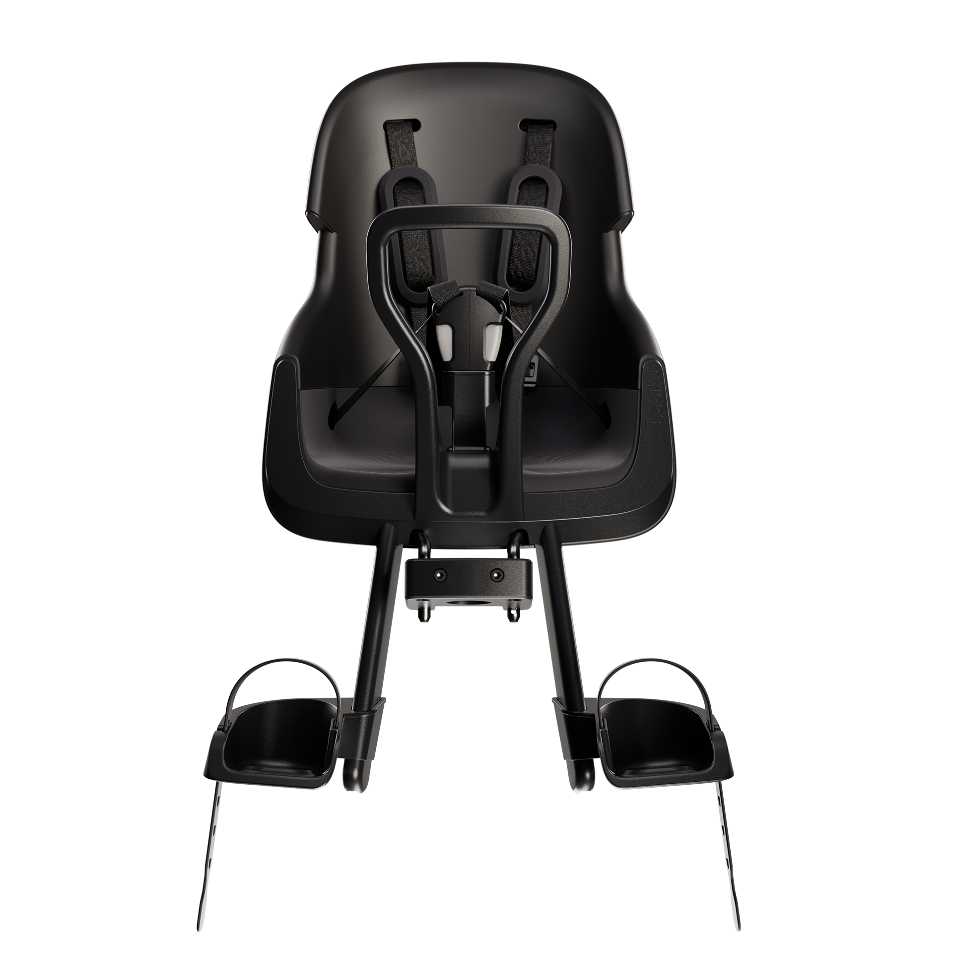 Mini Exclusive Evolve Urban Black Voorstoeltje + Windscherm