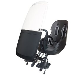 Bobike Mini Exclusive Evolve Urban Black Voorstoeltje + Windscherm
