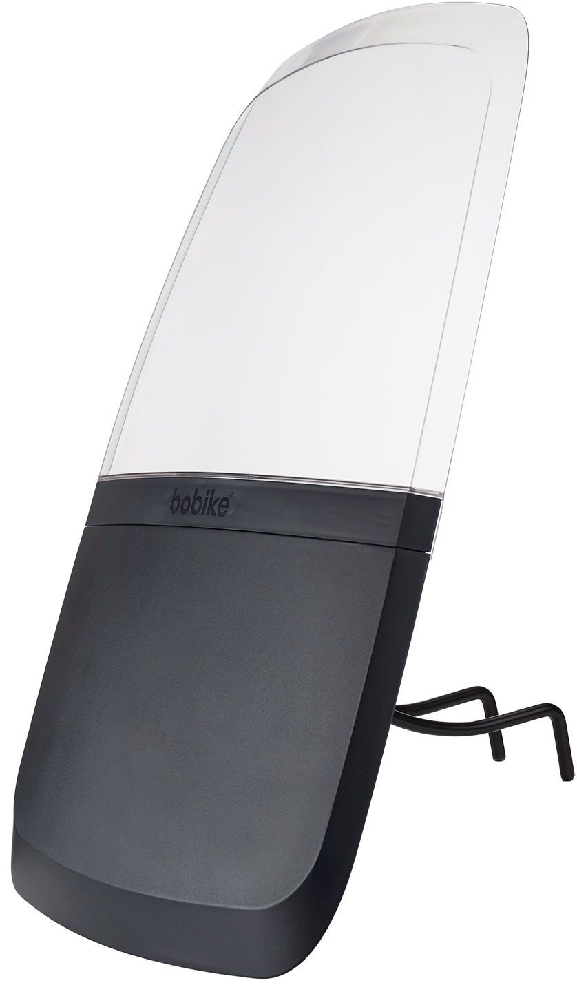 Mini Exclusive Evolve Urban Black Voorstoeltje + Windscherm