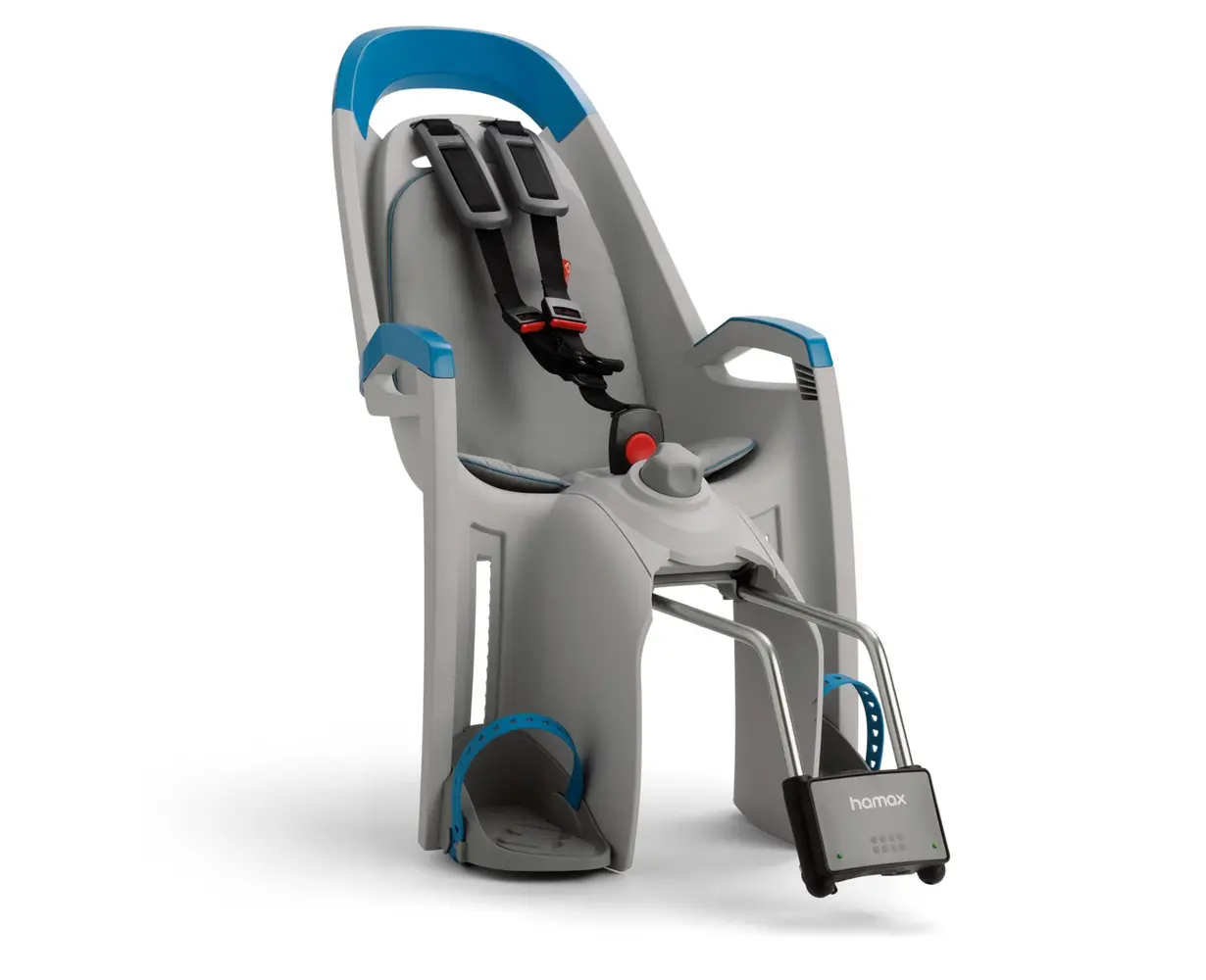 Hamax Amaze Achterstoeltje met Frame bevestiging Grey / Blue Hamax Amaze Achterstoeltje met Frame bevestiging Grey / Blue