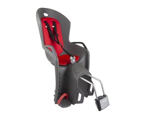 Hamax Amiga Achterstoeltje met Frame bevestiging Grey / Red Hamax Amiga Achterstoeltje met Frame bevestiging Grey / Red