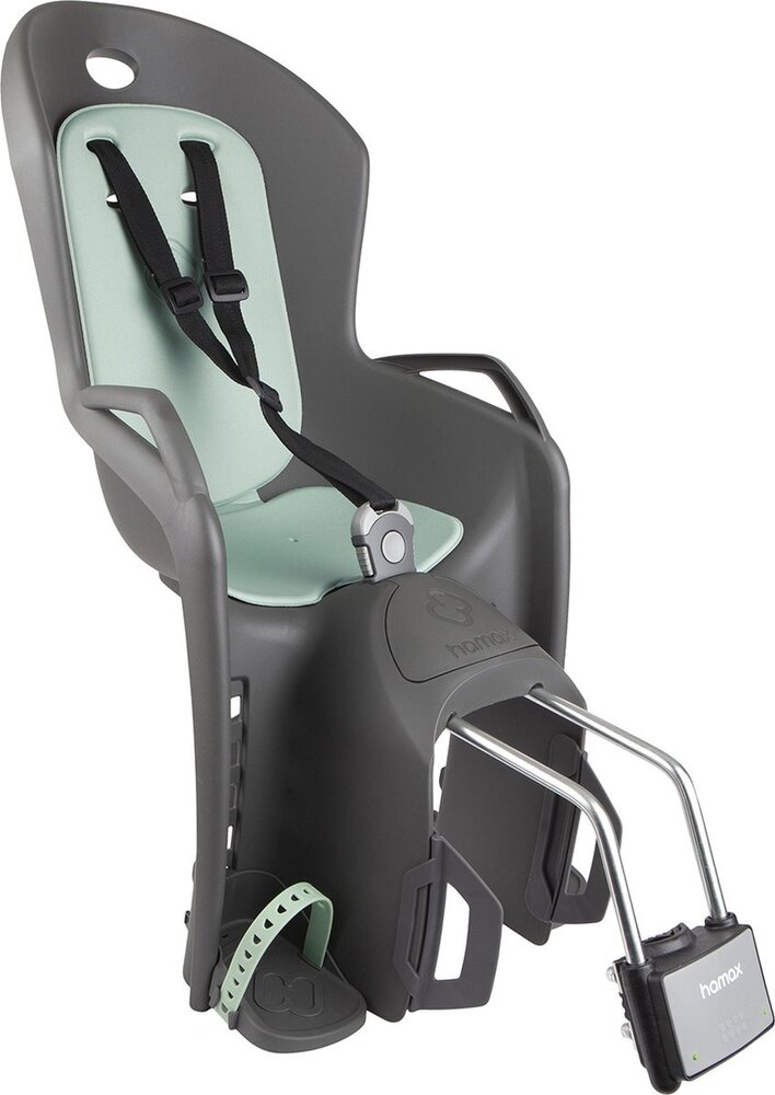 Hamax Amiga Achterstoeltje met Frame bevestiging Grey / Green Hamax Amiga Achterstoeltje met Frame bevestiging Grey / Green