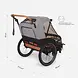 Bobike Trailer 2 in 1 Fietskar Grijs Bobike Trailer 2 in 1 Fietskar Grijs