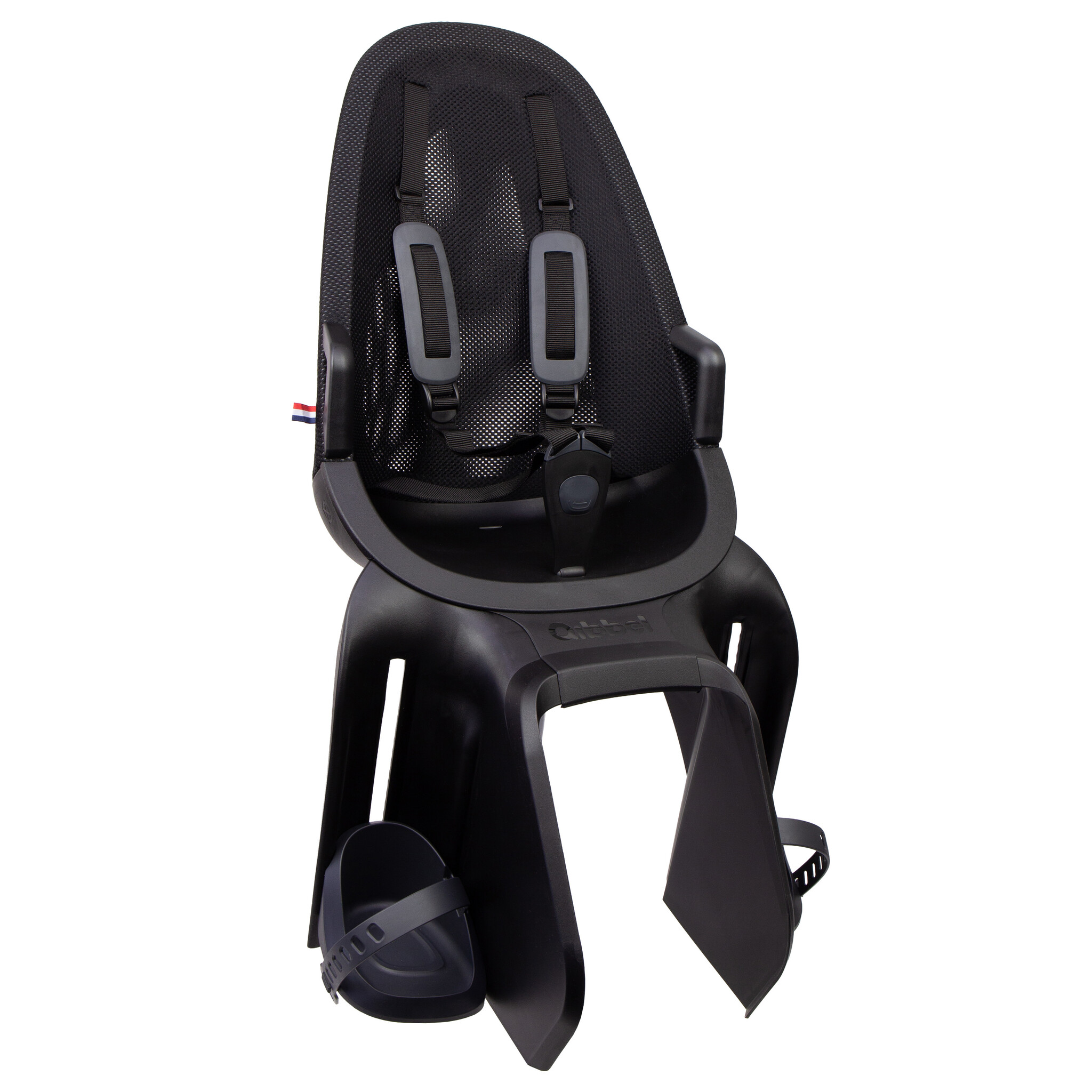 Qibbel Air achterstoeltje drager bevestiging Midnight Black