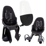 Qibbel Air Midnight Black Fietsstoeltjes Pakket