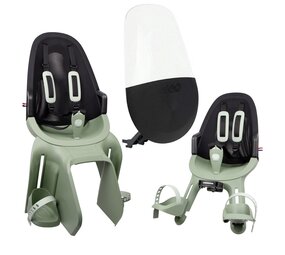 Qibbel Air Sage Green Fietsstoeltjes Pakket Qibbel Air Sage Green Fietsstoeltjes Pakket